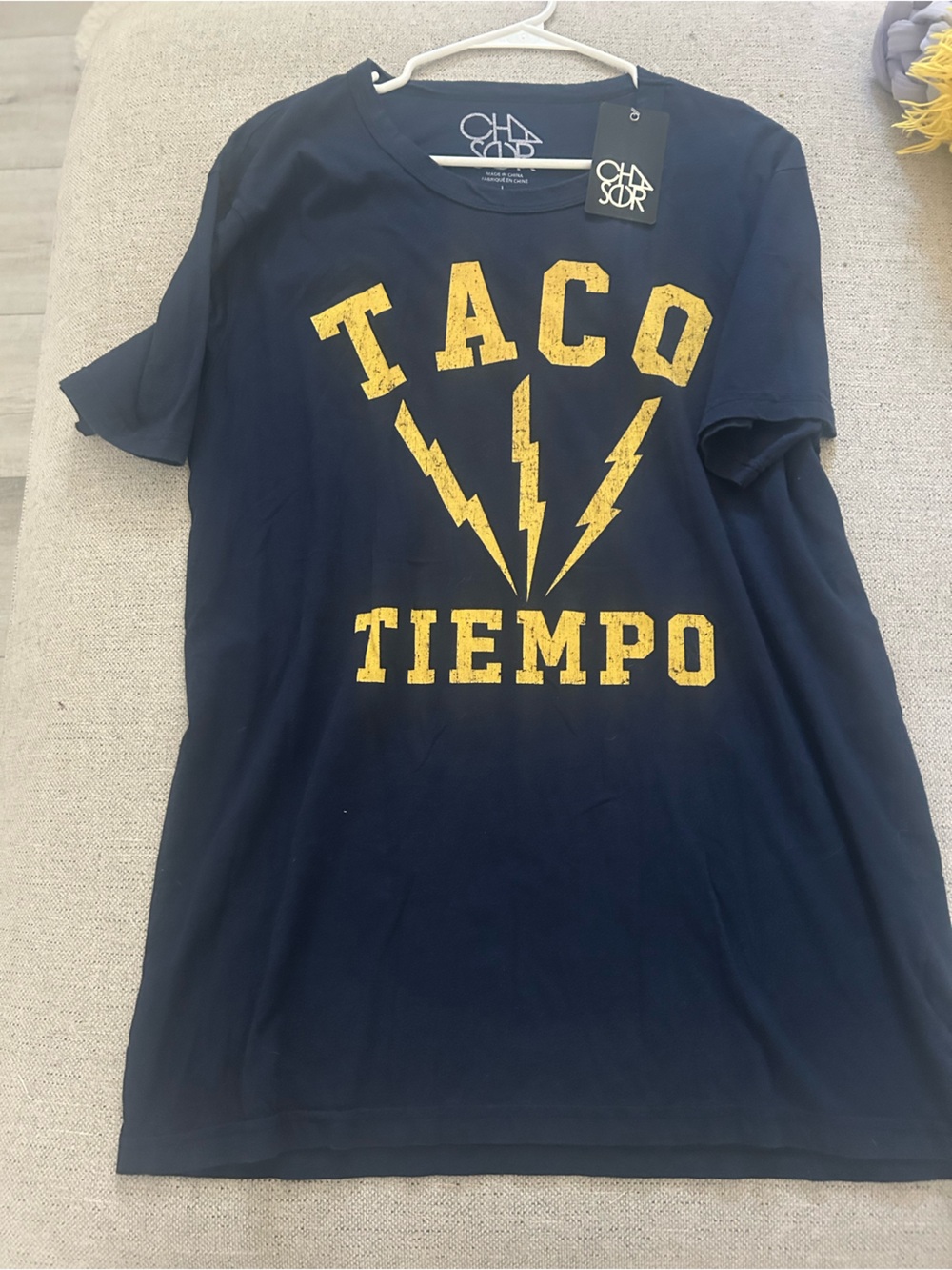 Chaser taco tiempo graphic tee